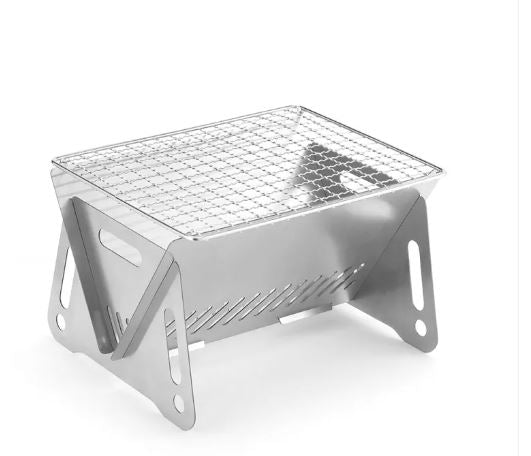 Indoor Deer Stainless Steel Folding Outdoor Stove with Grill