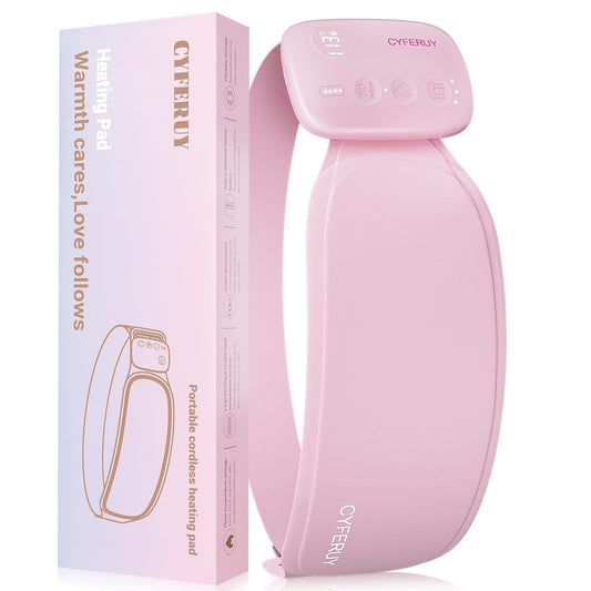 Portable menstrual cramp heating pad