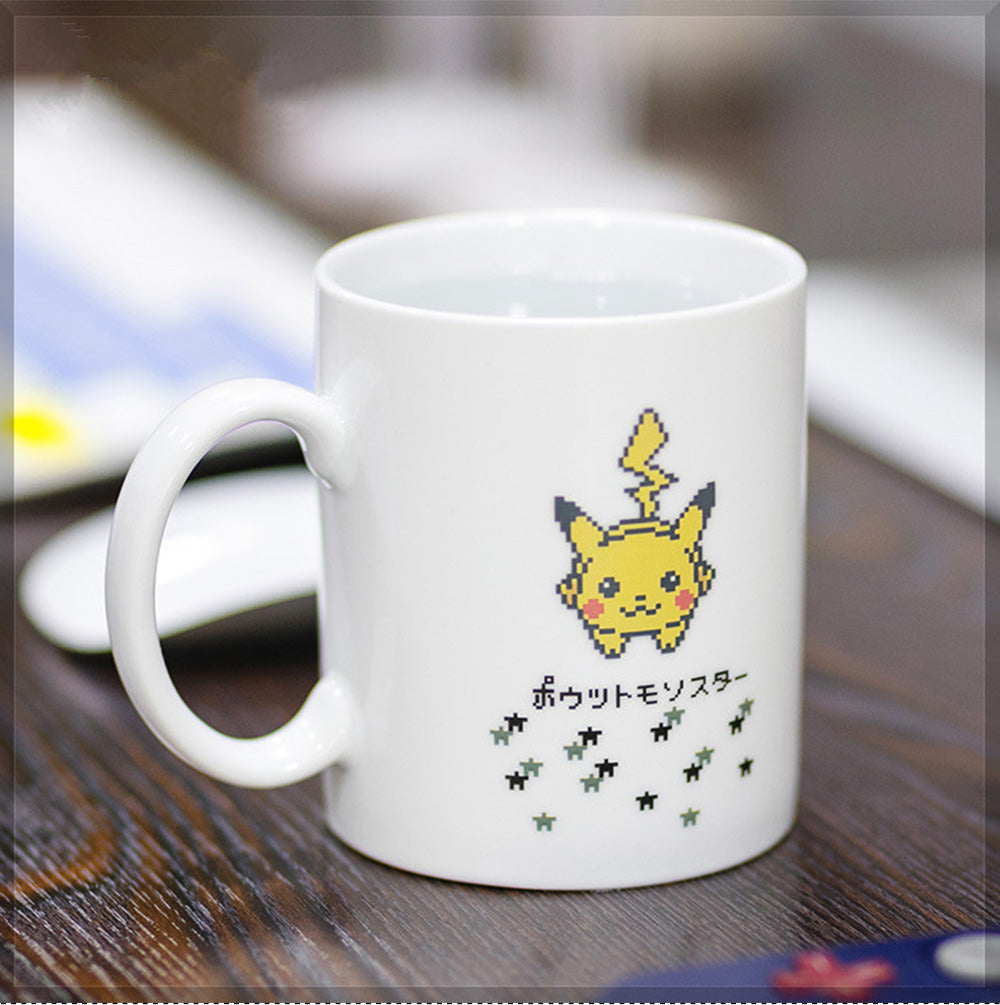Taza Nintendo Cambia de Color Creativa 2D