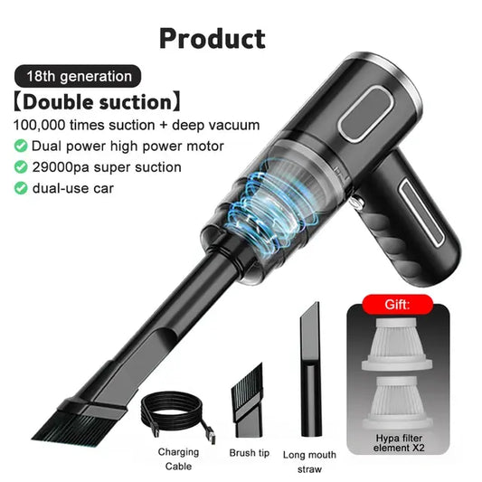 29000Pa Cordless Car Vacuum Cleaner