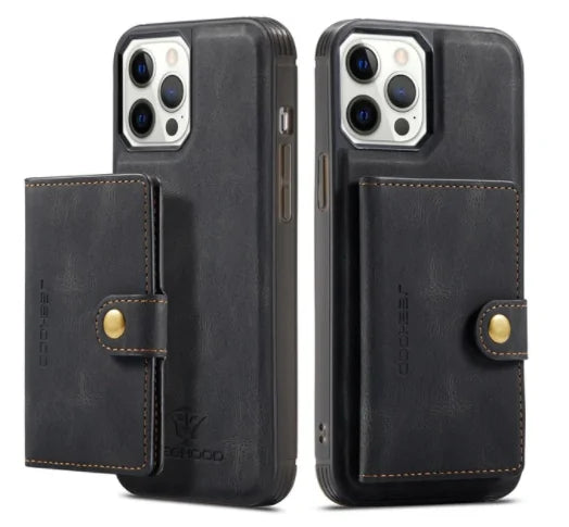 Luxury Magnetic Leather Case for iPhone