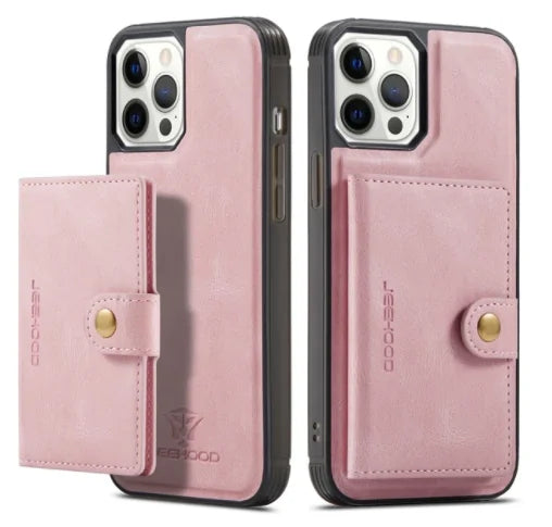 Luxury Magnetic Leather Case for iPhone