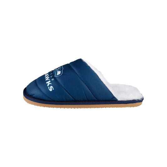 FOCO Mule Slippers Large Logo Unisex Seattle Seahawks NFL
