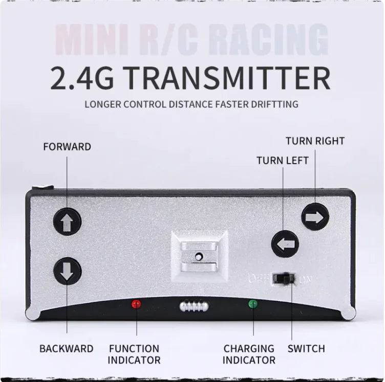 Mini coche con control remoto
