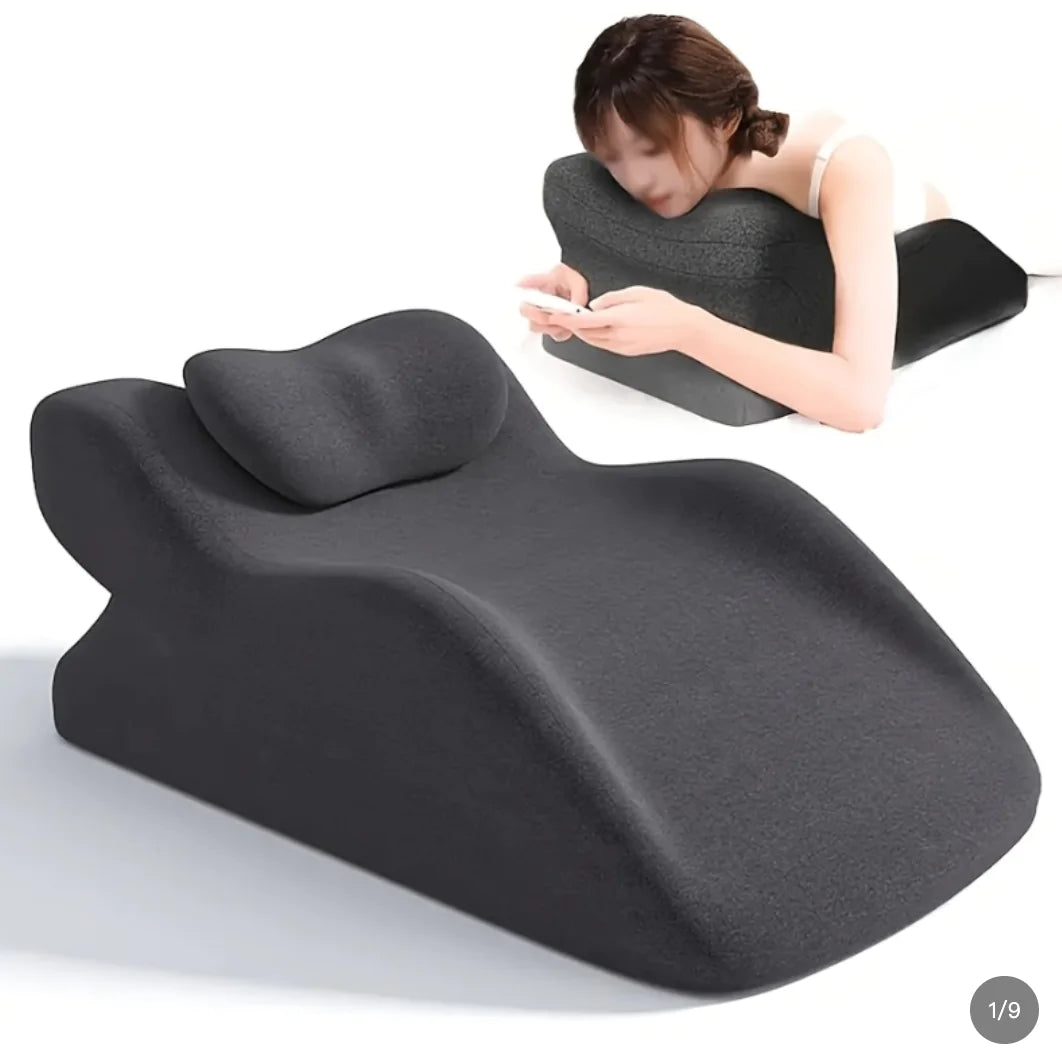 Pillow for stomach sleepers
