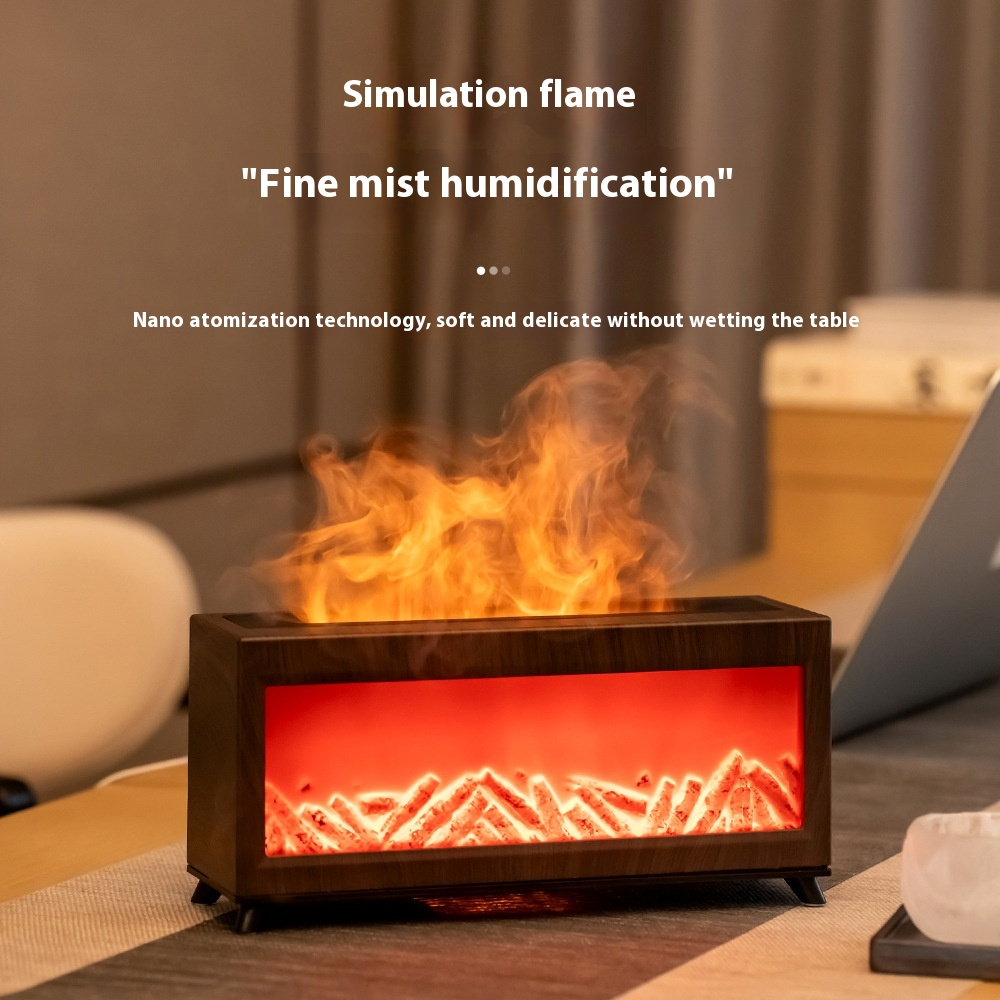 Indoor Deer Flame Effect Aromatherapy Humidifier