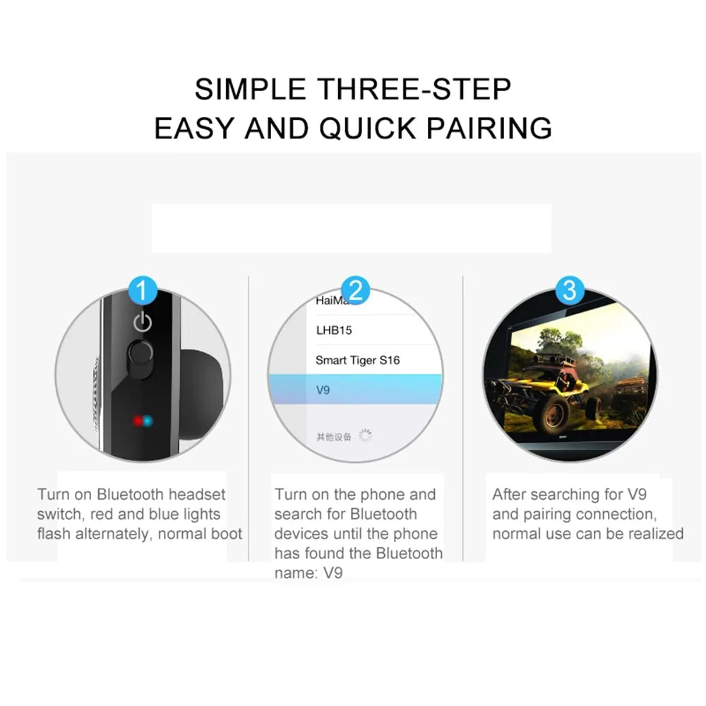 Wireless headphones with Bluetooth translator