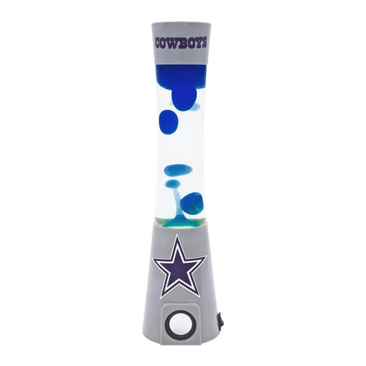 Sporticulture NFL Dallas Cowboys 16.5" Magma Lamp with Speaker – Game Day and Everyday Essential